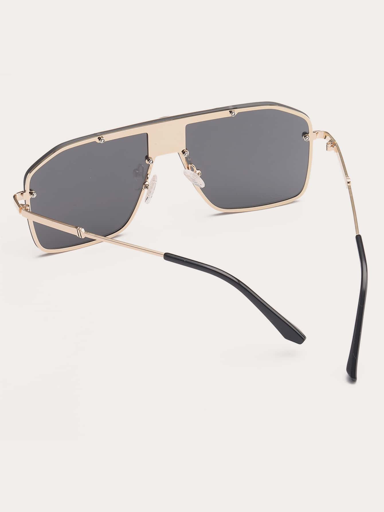 1 Pc Men's Flat Top Goggle Fashion Eyewear For Outdoor Use Elegant Shades Accessories Beach Accessories