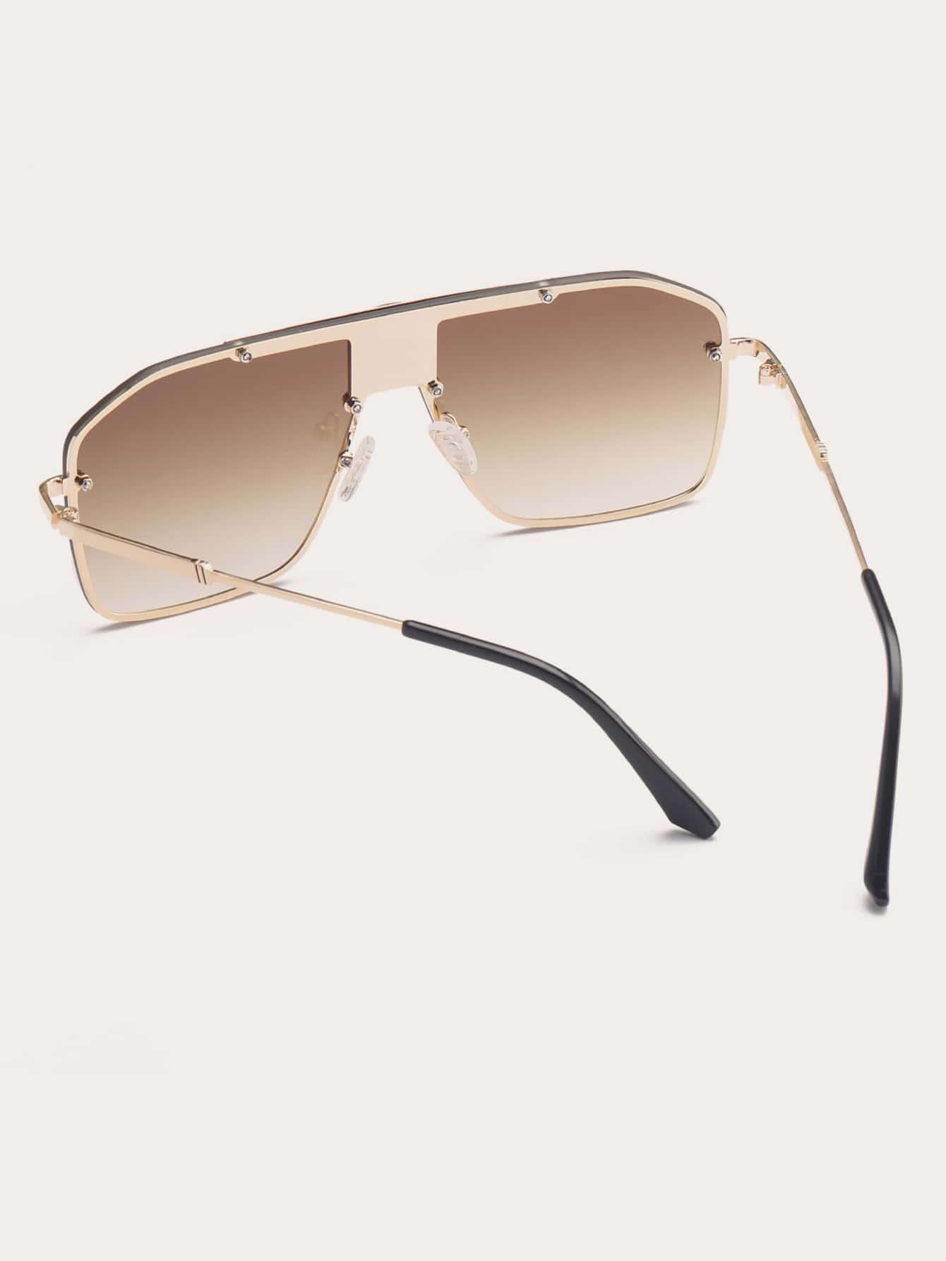 1 Pc Men's Flat Top Goggle Fashion Eyewear For Outdoor Use Elegant Shades Accessories Beach Accessories