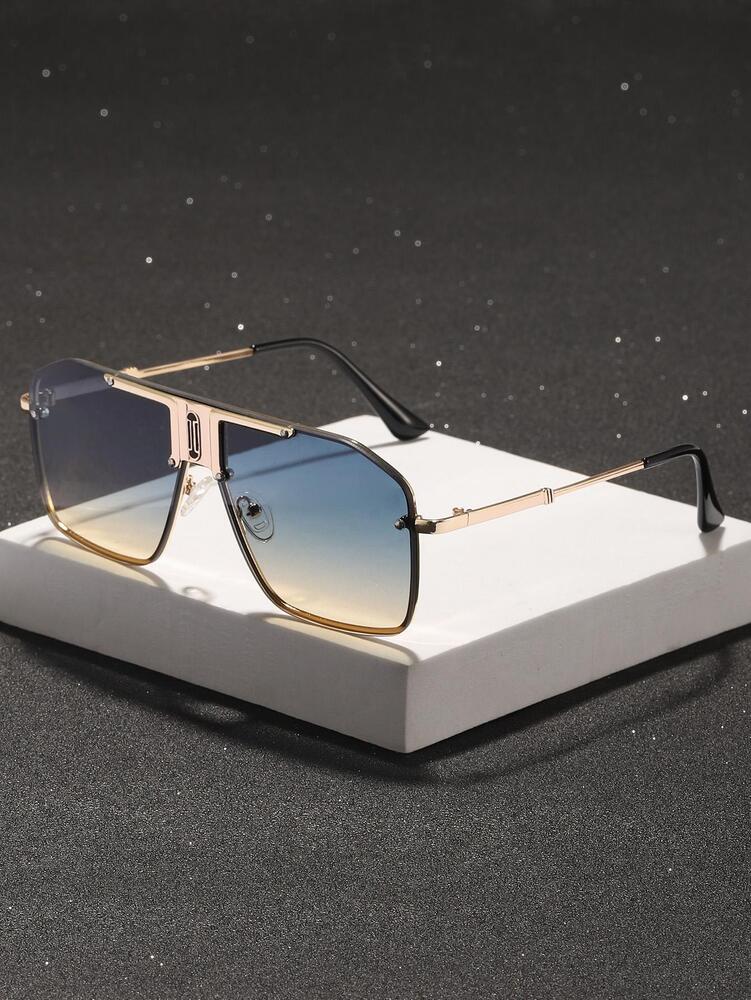 1 Pc Men's Flat Top Goggle Fashion Eyewear For Outdoor Use Elegant Shades Accessories Beach Accessories