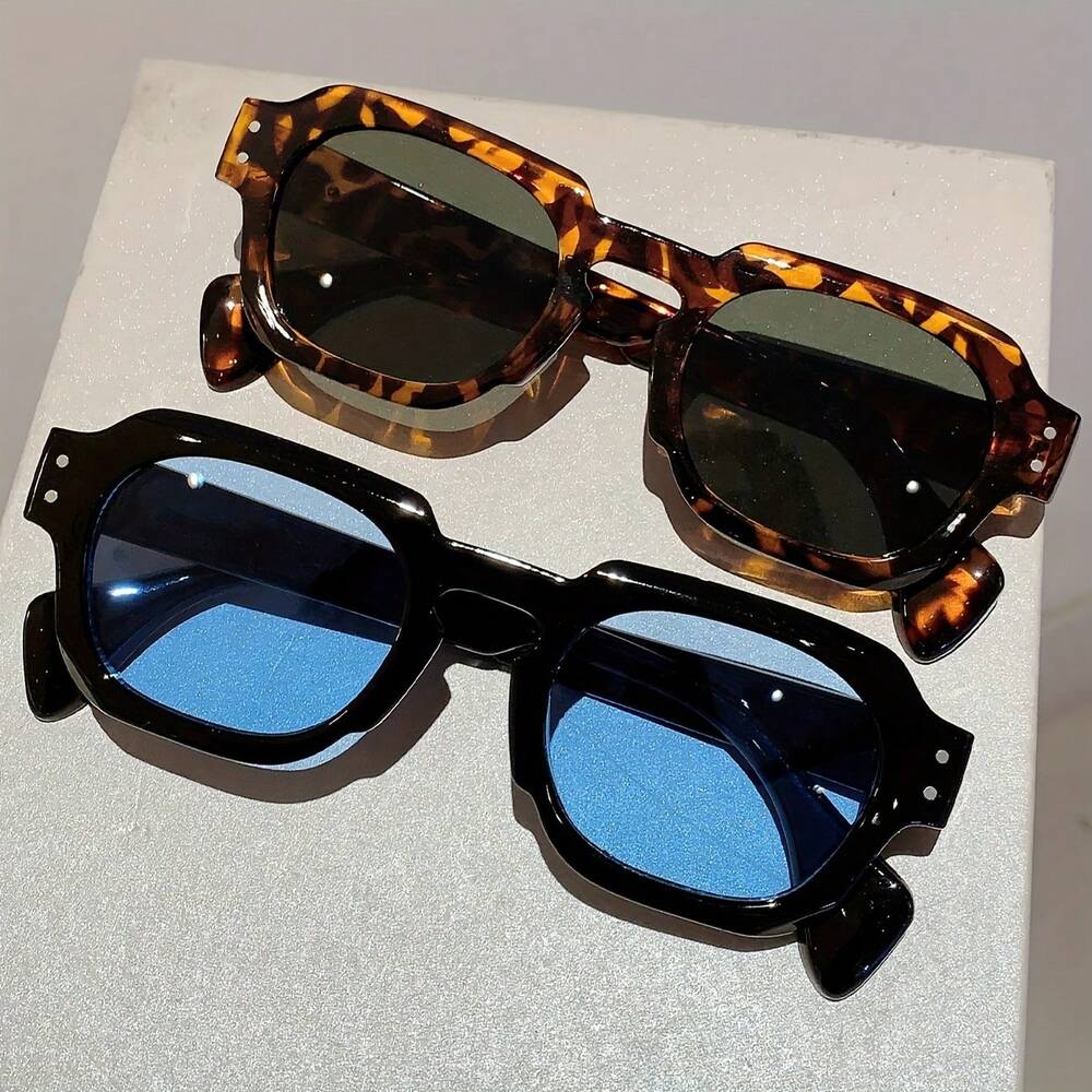 Women's And Unisex Glasses - Simple Small Frame Design, Black - Suitable For Daily And Formal Occasions
