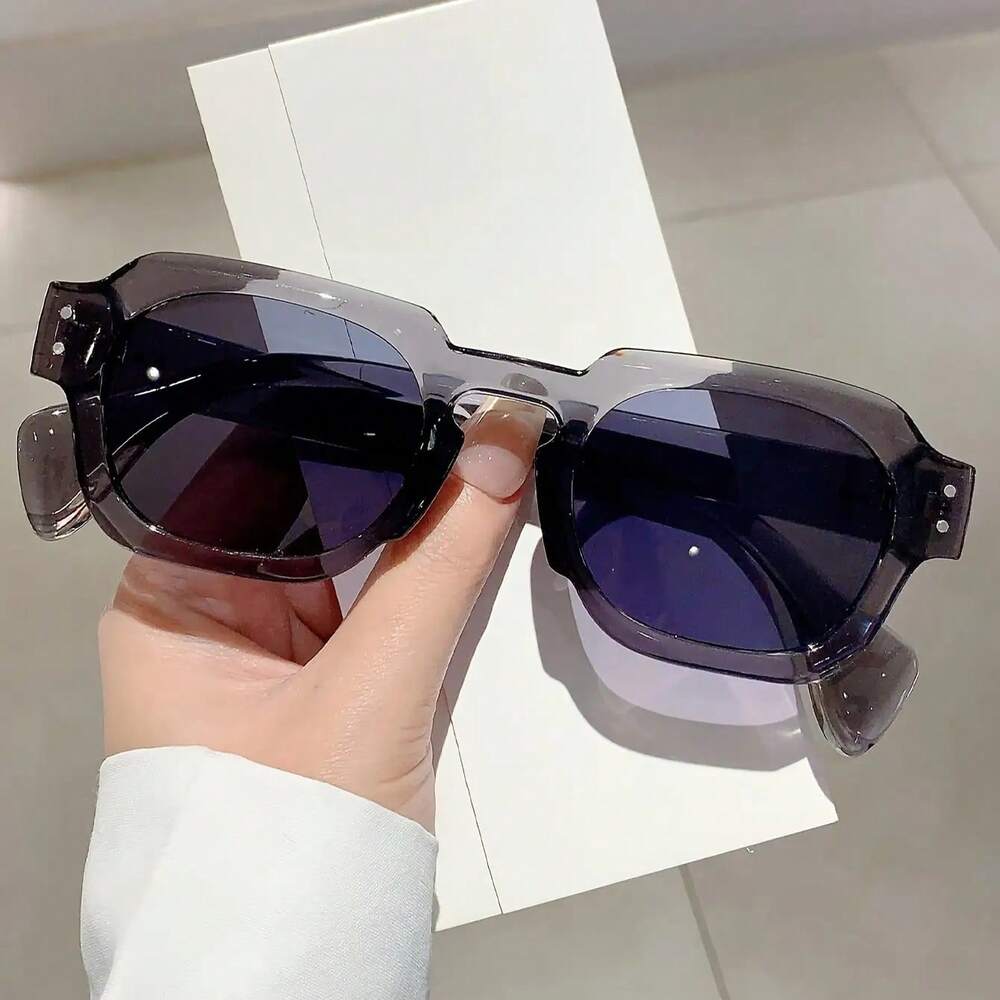 Women's And Unisex Glasses - Simple Small Frame Design, Black - Suitable For Daily And Formal Occasions