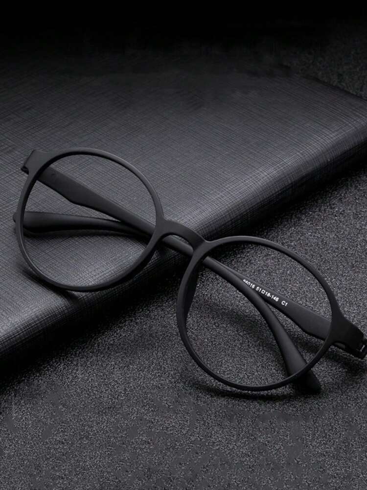 Men Ultra-Light TR90 Round Glasses Accessories