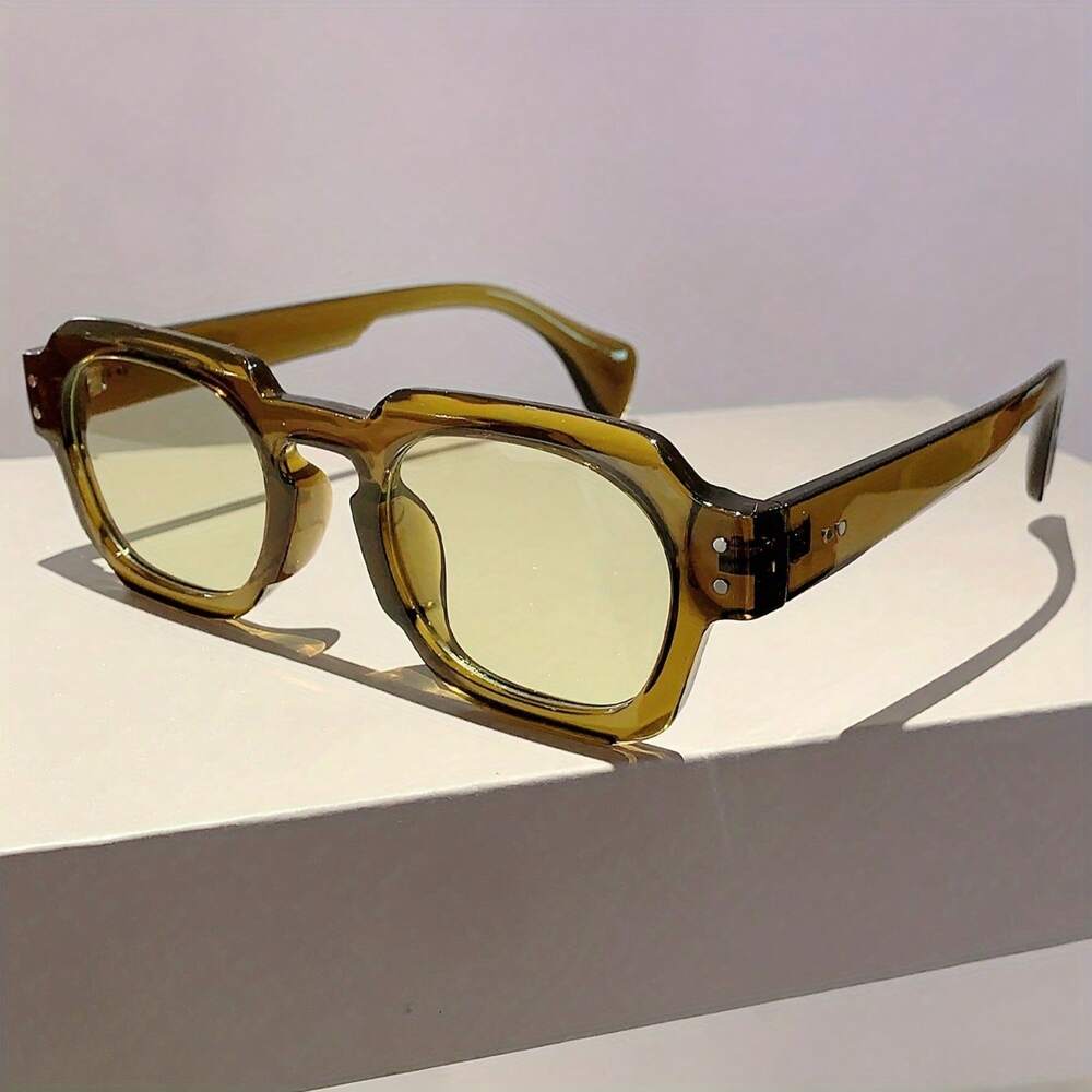 Women's And Unisex Glasses - Simple Small Frame Design, Black - Suitable For Daily And Formal Occasions