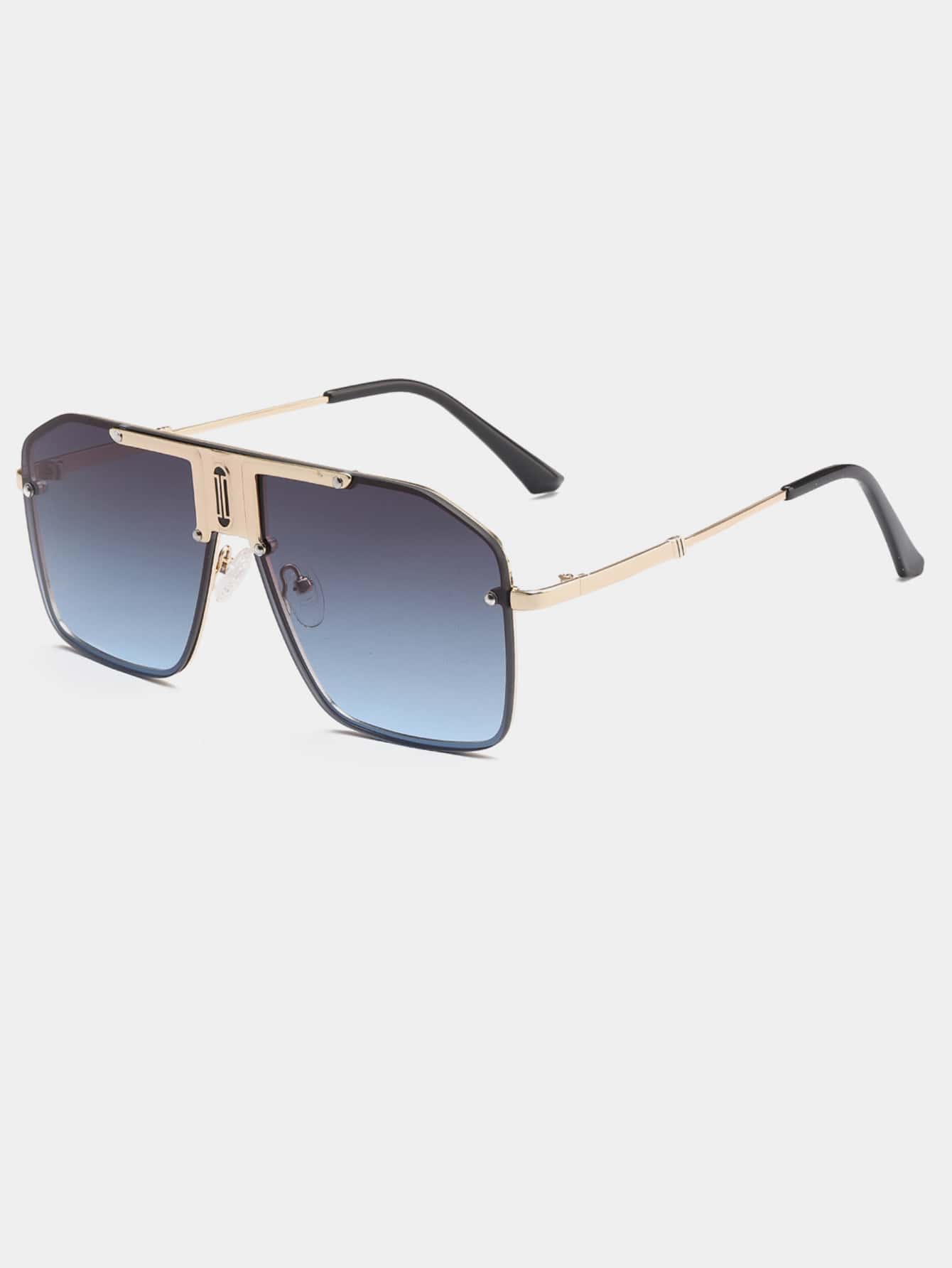 1 Pc Men's Flat Top Goggle Fashion Eyewear For Outdoor Use Elegant Shades Accessories Beach Accessories