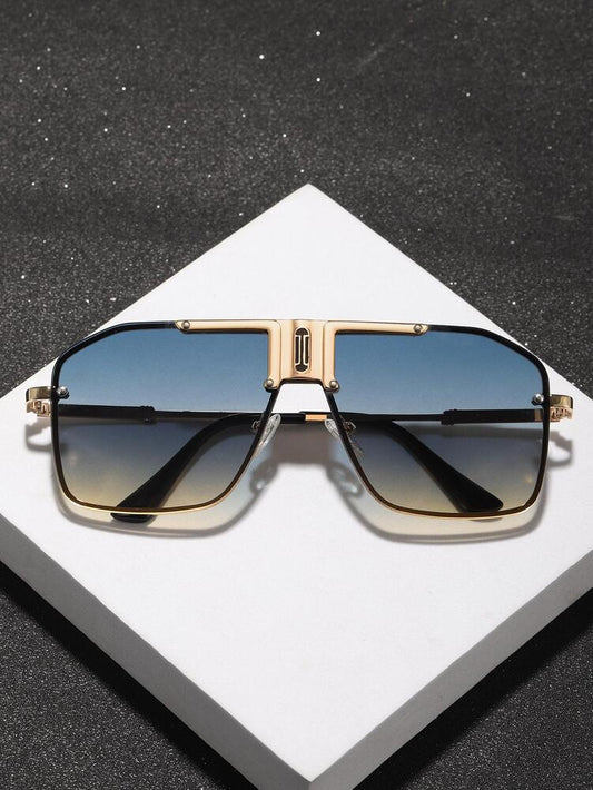 1 Pc Men's Flat Top Goggle Fashion Eyewear For Outdoor Use Elegant Shades Accessories Beach Accessories
