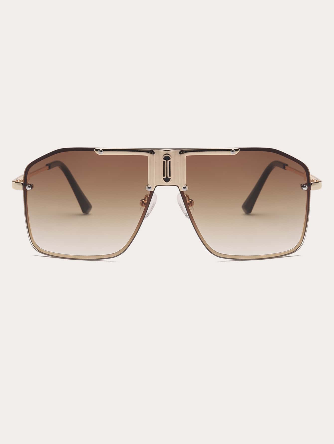 1 Pc Men's Flat Top Goggle Fashion Eyewear For Outdoor Use Elegant Shades Accessories Beach Accessories