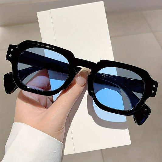 Women's And Unisex Glasses - Simple Small Frame Design, Black - Suitable For Daily And Formal Occasions