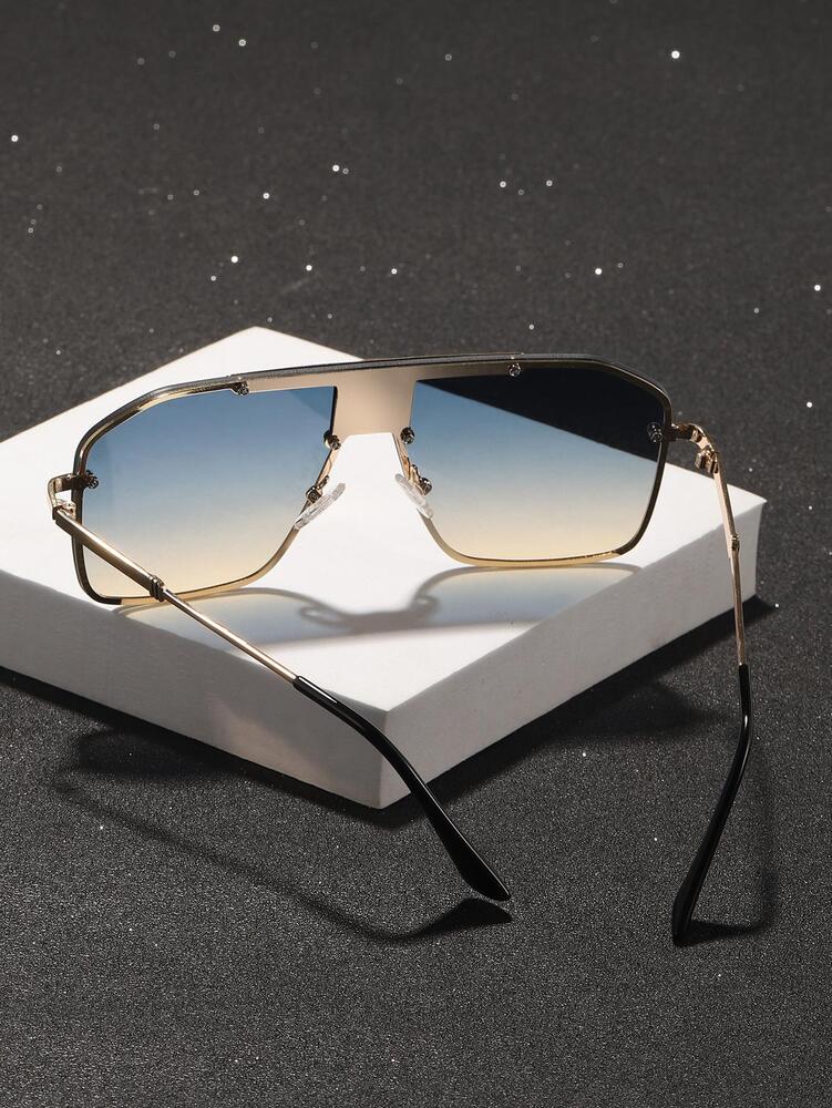 1 Pc Men's Flat Top Goggle Fashion Eyewear For Outdoor Use Elegant Shades Accessories Beach Accessories