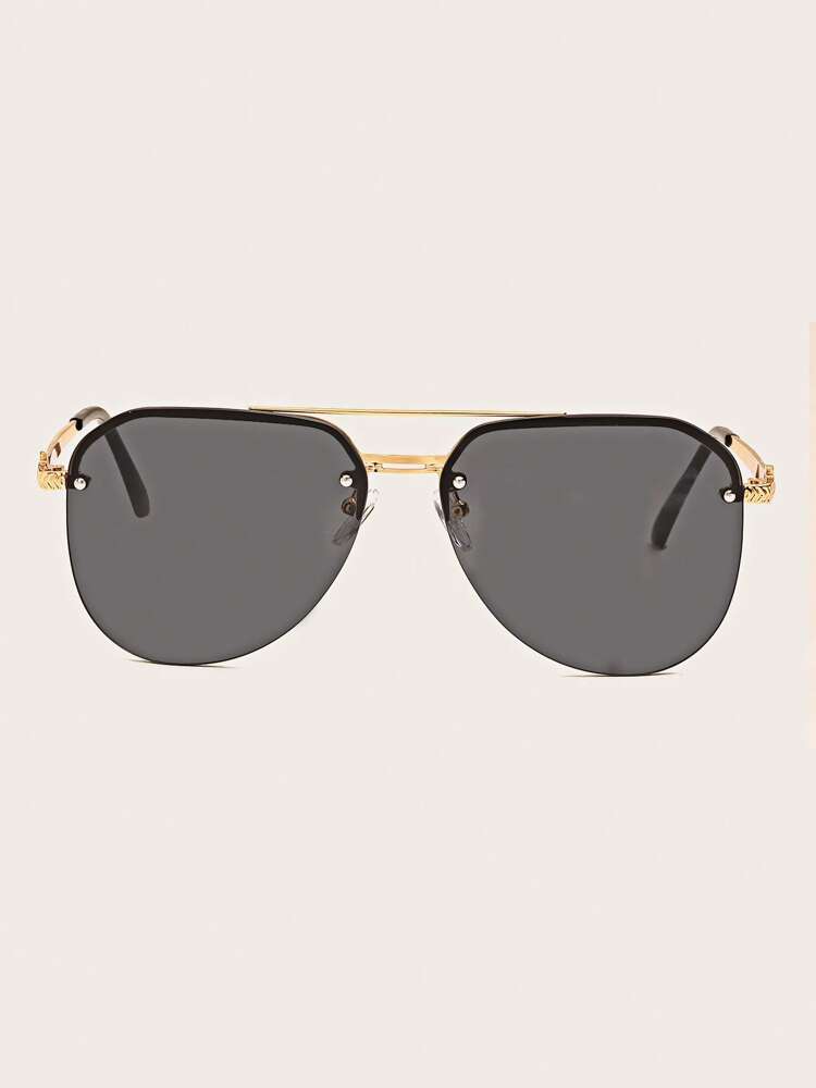 Men Top Bar Aviator Fashion Glasses For Daily Life Elegant Shades Accessories Beach Accessories Glasses