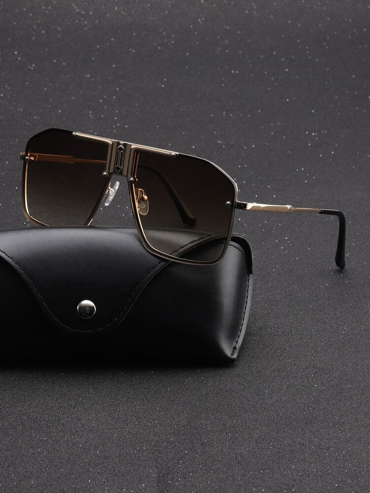 1 Pc Men's Flat Top Goggle Fashion Eyewear For Outdoor Use Elegant Shades Accessories Beach Accessories