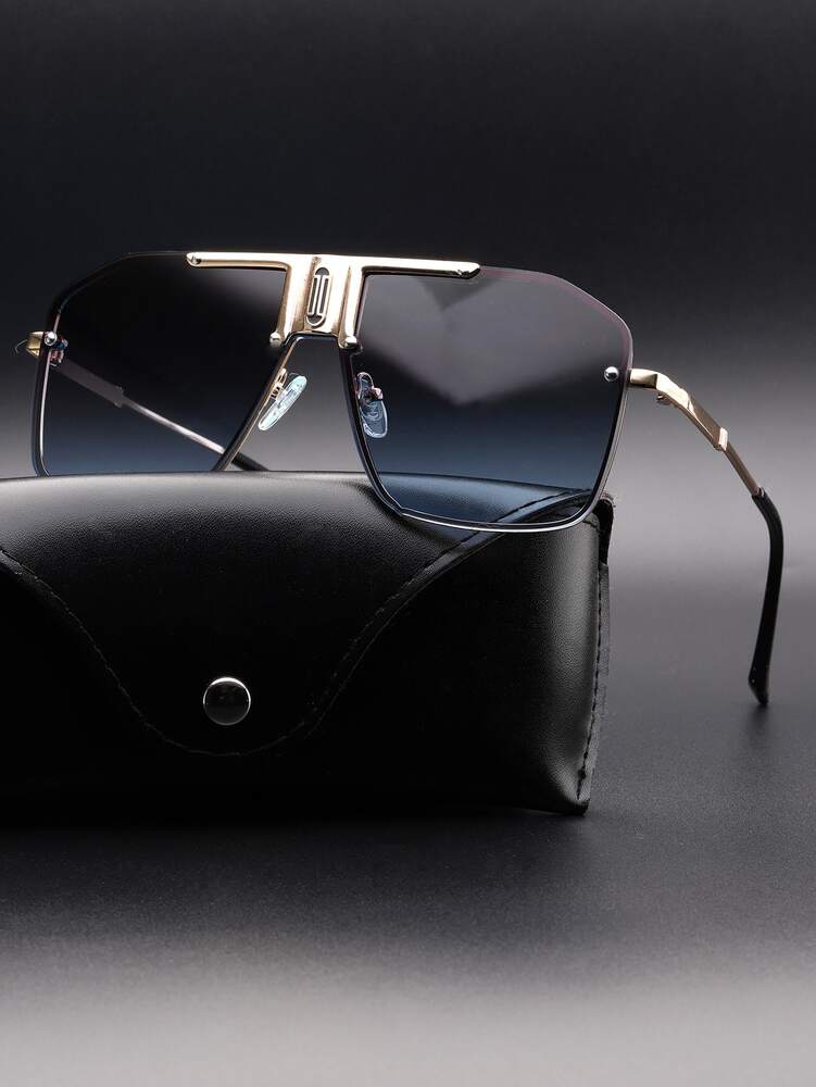 1 Pc Men's Flat Top Goggle Fashion Eyewear For Outdoor Use Elegant Shades Accessories Beach Accessories