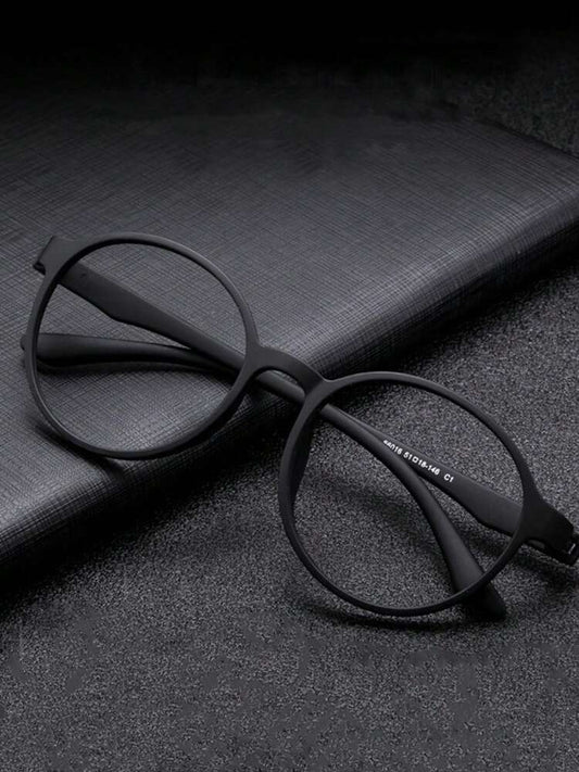 Men Ultra-Light TR90 Round Glasses Accessories