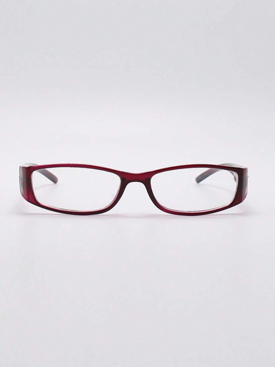 1pc/2pcs/3pcs Vintage Y2K Fashion Non-Prescription Glasses – Minimalist & Flattering Design