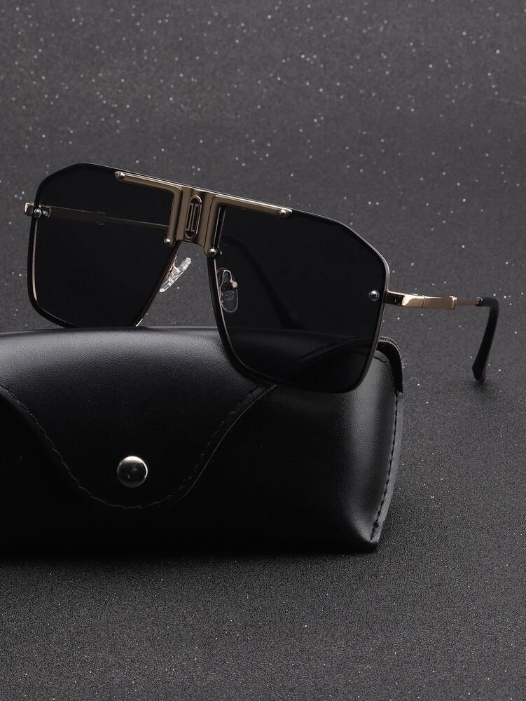 1 Pc Men's Flat Top Goggle Fashion Eyewear For Outdoor Use Elegant Shades Accessories Beach Accessories
