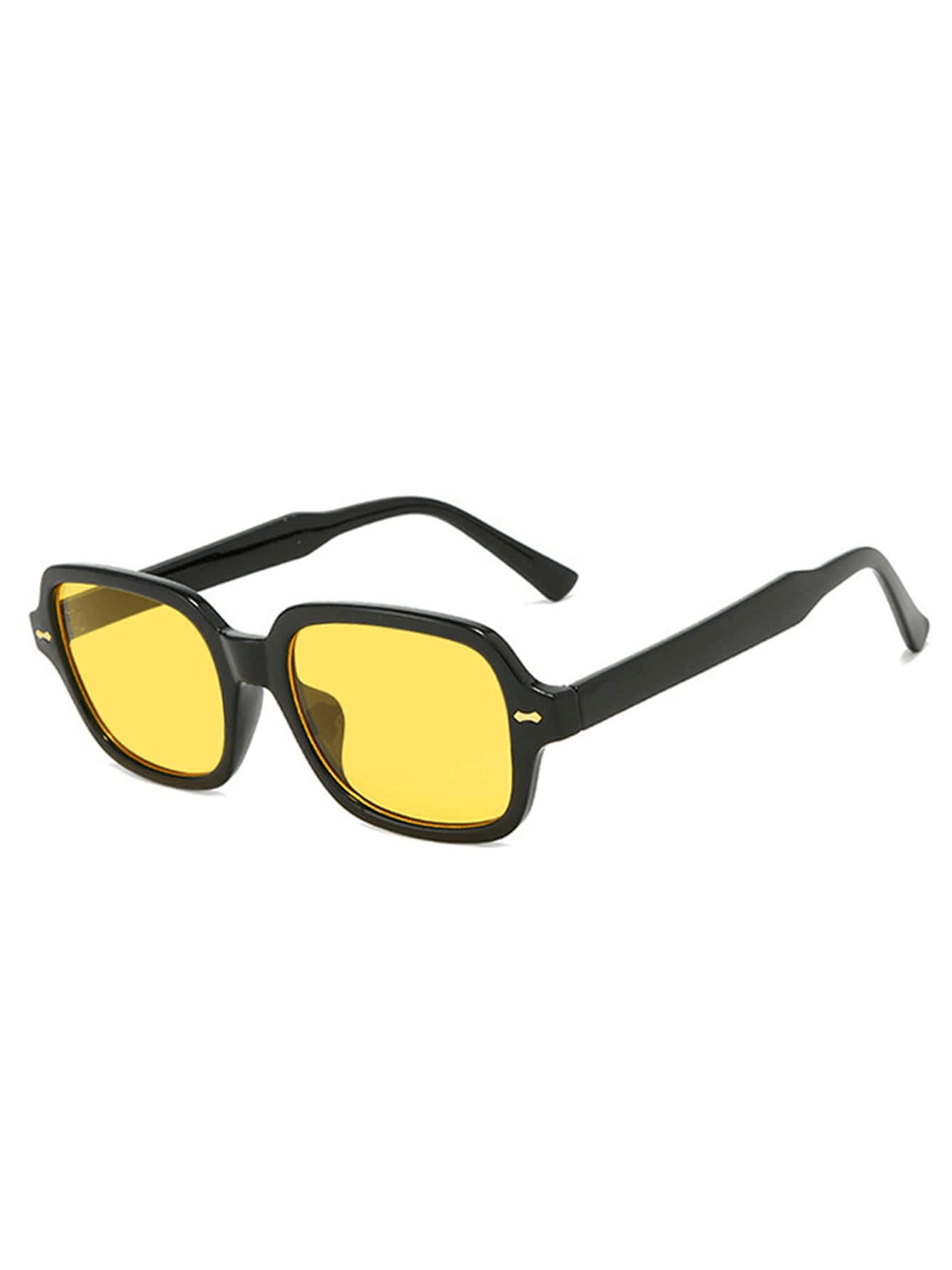 1pc Square Oversized Y2K Retro Stylish Fashion Glasses